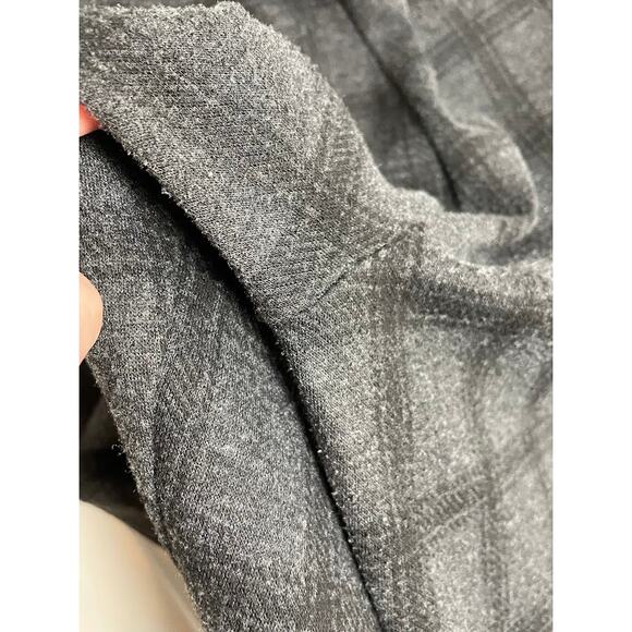 Loft Plaid Dress Pants Womens Petite Large Pull on Cropped Career Office Pants - Picture 8 of 12